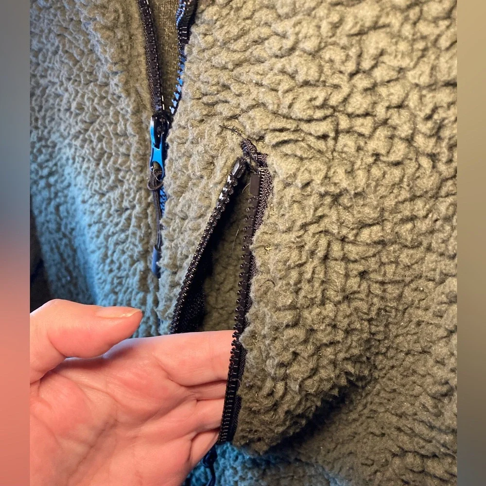 No Boundries Forest green fleece, size L/G 11-13 - Picture 2 of 7